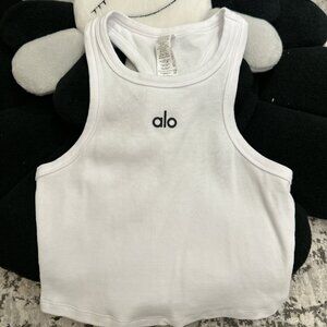 ALO white tank top